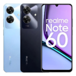 Smartphone Realme Note RMX3933 60 4G azul e preto com tela frontal