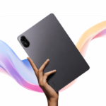 Tablet Xiaomi Redmi Pad 2 grafite com design fino e leve