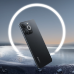 Smartphone Realme Note 70 preto vista traseira com câmera dupla