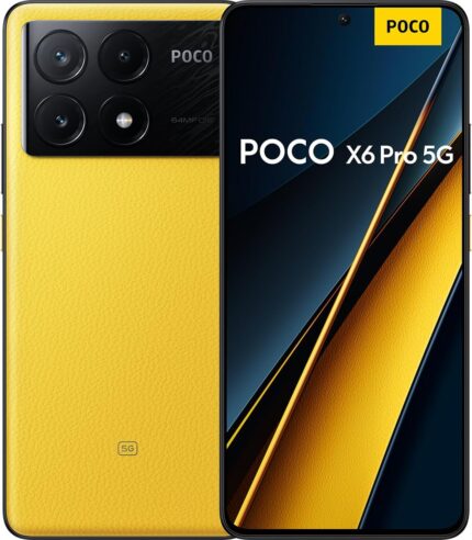 Smartphone Xiaomi POCO X6 PRO 5G 12GB RAM + 512GB ROM Versão Global (Amarelo)