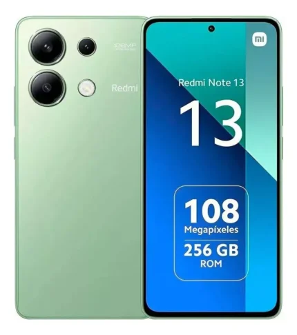 Smartphone Xiaomi Redmi Note 13 8GB RAM + 256GB (Versão Global) Mint Green